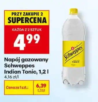 Biedronka Napój gazowany Schweppes Indian Tonic oferta
