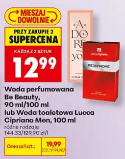 Biedronka Woda perfumowana Be Beauty oferta
