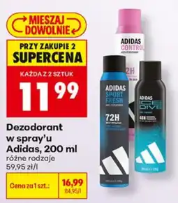 Biedronka Dezodorant w spray'u Adidas oferta