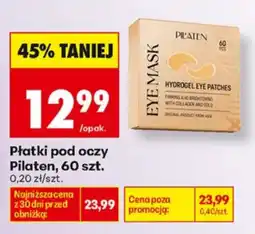 Biedronka Płatki pod oczy Pilaten oferta