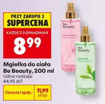 Biedronka Mgietka do ciała Be Beauty oferta
