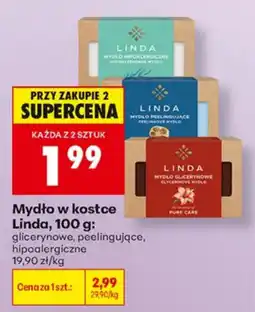 Biedronka Mydło w kostce Linda oferta
