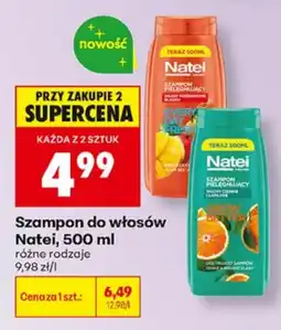 Biedronka Szampon do włosów Natei oferta