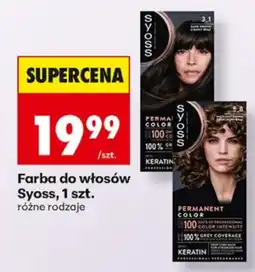 Biedronka Farba do włosów Syoss oferta