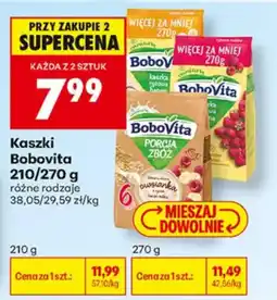 Biedronka Kaszki Bobovita oferta