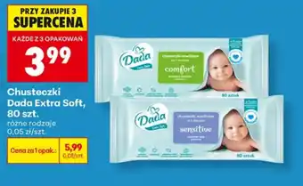 Biedronka Chusteczki Dada Extra Soft oferta