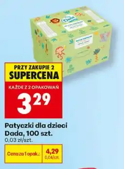 Biedronka Patyczki dla dzieci Dada oferta
