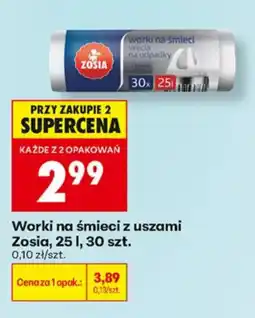 Biedronka Worki na śmieci z uszami Zosia oferta