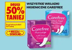 Biedronka Wszystkie wkładki higieniczne Carefree oferta
