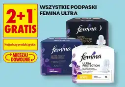 Biedronka Wszystkie Podpaski Femina Ultra oferta