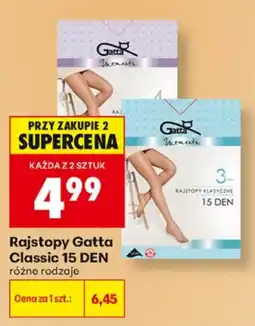 Biedronka Rajstopy Gatta Classic 15 DEN oferta
