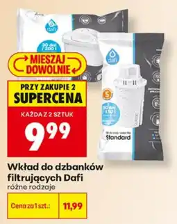 Biedronka Wkład do dzbanków filtrujących Dafi oferta
