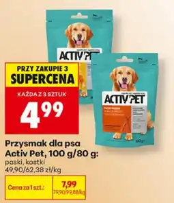Biedronka Przysmak dla psa Activ Pet oferta
