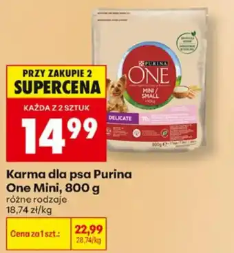 Biedronka Karma dla psa Purina One Mini oferta