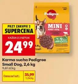 Biedronka Karma sucha Pedigree Small Dog oferta