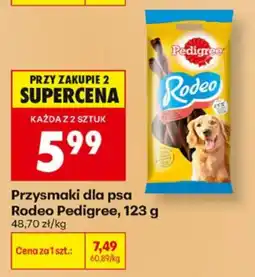 Biedronka Przysmaki dla psa Rodeo Pedigree oferta