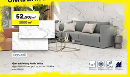 Bricoman Gres szkliwiony Atelia White oferta
