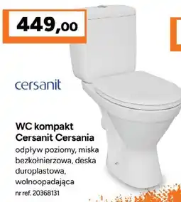 Bricoman WC kompakt Cersanit Cersania oferta