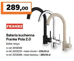 Bricoman Bateria kuchenna Franke Pola 2.0 kolor onyx oferta