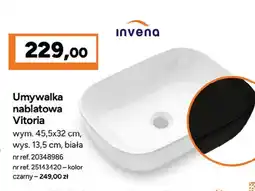 Bricoman Umywalka nablatowa Vitoria oferta