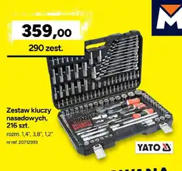 Bricoman Zestaw kluczy nasadowych YATO oferta