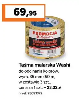 Bricoman Taśma malarska Washi oferta