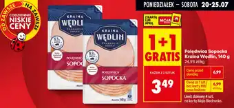 Biedronka Połędwica Sopocka Kraina Wędlin oferta