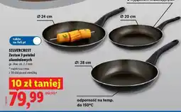 Lidl SILVERCREST Zestaw 3 patelni aluminiowych oferta