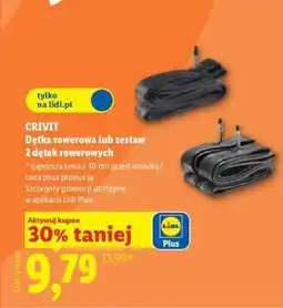 Lidl CRIVIT Dętka rowerowa lub zestaw 2 dętek rowerowych oferta