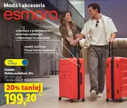 Lidl ESMARA Walizka na kółkach, 90 L oferta