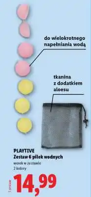 Lidl PLAYTIVE Zestaw 6 piłek wodnych oferta