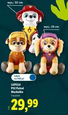 Lidl LUPILU PSI Patrol Maskotka oferta