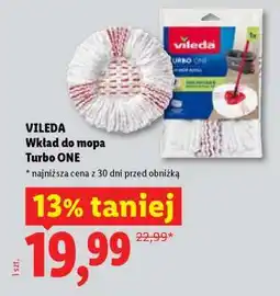 Lidl VILEDA Wkład do mopa Turbo ONE oferta