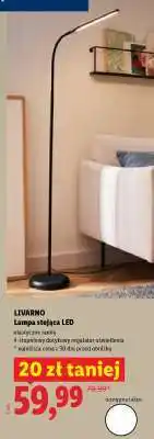 Lidl LIVARNO Lampa stojąca LED oferta