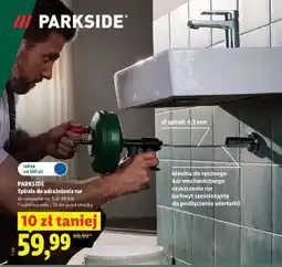 Lidl PARKSIDE Spirala do udrażniania rur oferta