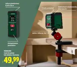 Lidl PARKSIDE Laser krzyżowy lub dalmierz laserowy oferta