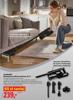 Lidl SilverCrest Akumulatorowy odkurzacz pionowy, 22,2 V oferta