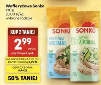 Delikatesy Centrum Wafle ryżowe Sonko oferta
