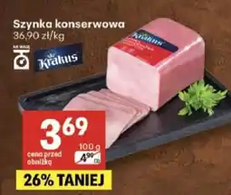 Delikatesy Centrum Szynka konserwowa oferta