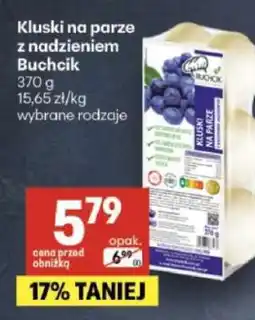 Delikatesy Centrum Kluski na parze z nadzieniem Buchcik oferta