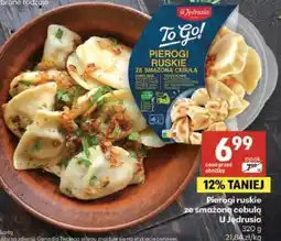 Delikatesy Centrum Pierogi ruskie ze smażoną cebulą oferta