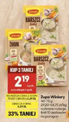 Delikatesy Centrum Zupa Winiary oferta