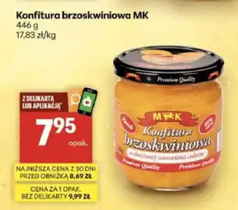 Delikatesy Centrum Konfitura brzoskwiniowa MK oferta