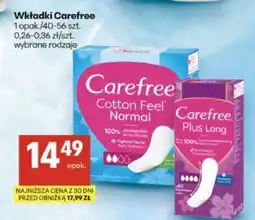 Delikatesy Centrum Wkładki Carefree oferta