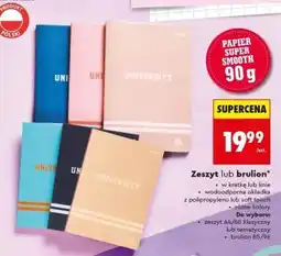 Biedronka Zeszyt lub brulion oferta