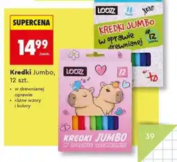 Biedronka Kredki Jumbo, 12 szt oferta