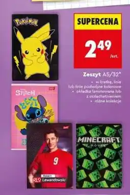 Biedronka Zeszyt A5/32 oferta