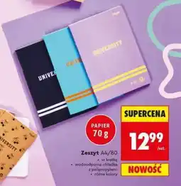 Biedronka Zeszyt A4/80 oferta