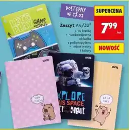Biedronka Zeszyt A4/32 oferta