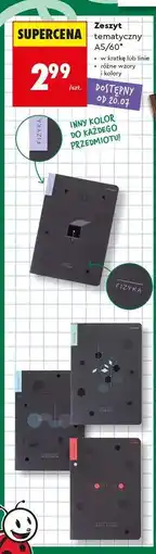 Biedronka Zeszyt tematyczny A5/60 oferta